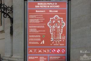 Codice di abbigliamento della Basilica di San Pietro
